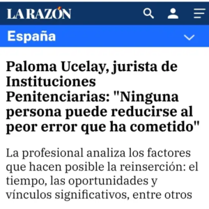 Paloma Ucelay periódico La Razón